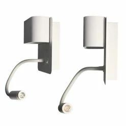 ARLUX Sorya Applique Intérieure 5W 350lm 2700K Blanc + Liseuse 3W 210lm - 114106 10 ARLUX Sorya Applique Intérieure 5W 350lm 2700K Blanc + Liseuse 3W 210lm - 114106 -123elec Soldes Magasin arl114106 arlux applique soraya 5w 350lm 2700k 3w 210lm 4