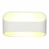 ARLUX Slik Applique Intérieure 6W 420lm 2700K Blanc - 114196 -123elec Soldes Magasin arl114196 arlux applique slik 6w 420lm 2700k