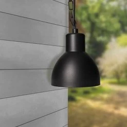 ARLUX Suspension D'éclairage Extérieur Industriel Dalia 230V E27 60W Max Noir - 117112 -123elec Soldes Magasin arl117112 arlux suspension eclairage exterieur 230v e27 60w max noir 4