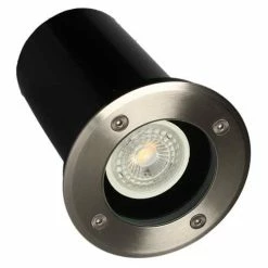ARLUX Spot LED Extérieur Encastré De Sol Rond Tulip 230V 5W 380lm 3000K IP67 Inox - 500172