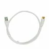 Cordon De Brassage Liaison Fiche F/ RJ45 Grade 3TV De 0.7m 1 Cordon De Brassage Liaison Fiche F/ RJ45 Grade 3TV De 0.7m -123elec Soldes Magasin batga311 cordon de brassage coaxial rj45 1