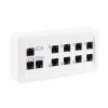 Brasseur Multimédia 8 RJ45 1 Brasseur Multimédia 8 RJ45 -123elec Soldes Magasin batga830 brasseur multimedia 8 rj45