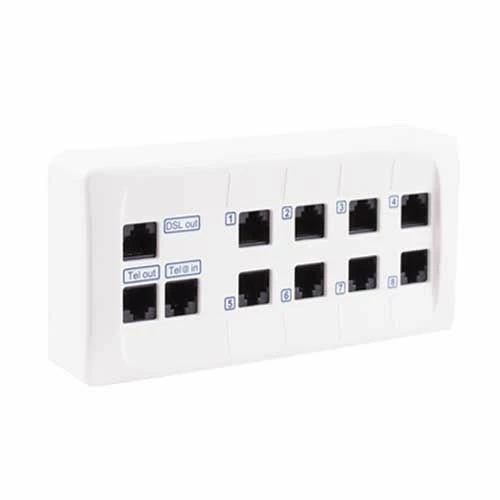 Brasseur Multimédia 8 RJ45 3 Brasseur Multimédia 8 RJ45