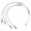 Cordon De Brassage Quadruple Téléphone / RJ45 2 Cordon De Brassage Quadruple Téléphone / RJ45 -123elec Soldes Magasin batgq825 cordon quadruple telephone rj45