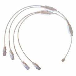 Cordon De Brassage Quadruple Téléphone / RJ45