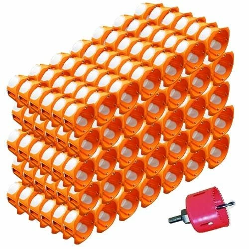 CAPRI Capritherm+ 300 Boites Encastrement Simples étanches à L'air D67 P40 + Scie Cloche - CAP723043 3 CAPRI Capritherm+ 300 Boites Encastrement Simples étanches à L'air D67 P40 + Scie Cloche - CAP723043