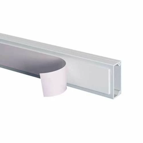 GGK Lot De 4 Moulures électriques Adhésives 15x30mm L.1,25m Blanche - WS10211 4 GGK Lot De 4 Moulures électriques Adhésives 15x30mm L.1,25m Blanche - WS10211 – Image 2