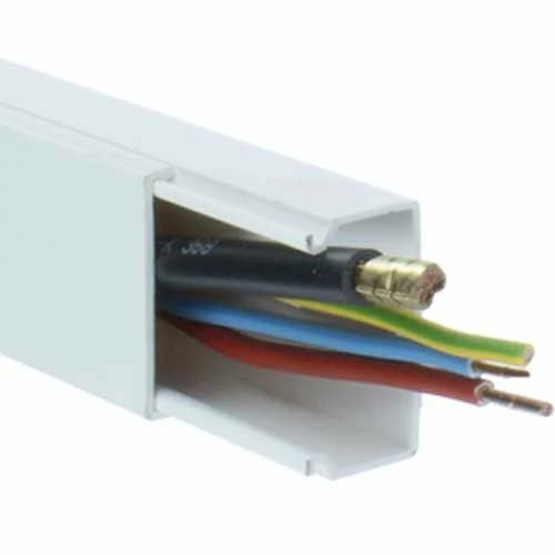 GGK Lot De 4 Moulures électriques Adhésives 15x30mm L.1,25m Blanche - WS10211 6 GGK Lot De 4 Moulures électriques Adhésives 15x30mm L.1,25m Blanche - WS10211 – Image 4