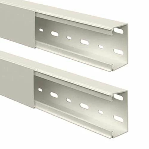 GGK Lot De 2 Moulures électriques 40x60mm L.1,25m Blanche - WS10217 3 GGK Lot De 2 Moulures électriques 40x60mm L.1,25m Blanche - WS10217