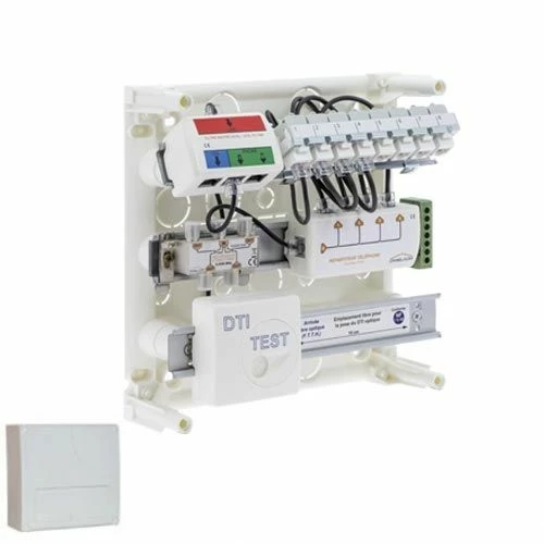 IKEPE Coffret De Communication Grade 1 - 8RJ45 Avec Répartiteur Téléphonique 3 IKEPE Coffret De Communication Grade 1 - 8RJ45 Avec Répartiteur Téléphonique