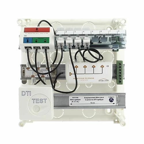 IKEPE Coffret De Communication Grade 1 - 4RJ45 4 IKEPE Coffret De Communication Grade 1 - 4RJ45 – Image 2