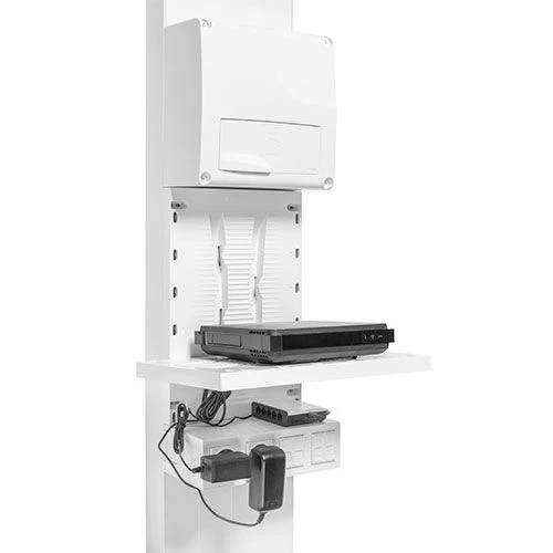 IKEPE Zone Attenante Pour Coffret De Communication Avec 2 Prises + 8 Cordons RJ45 4 IKEPE Zone Attenante Pour Coffret De Communication Avec 2 Prises + 8 Cordons RJ45 – Image 2