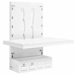 IKEPE Zone Attenante Pour Coffret De Communication Avec 2 Prises + 8 Cordons RJ45