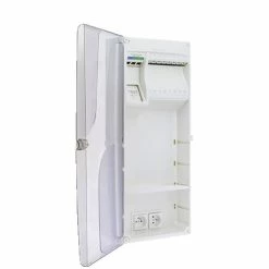 IKEPE Coffret De Communication Grade 1 - 8RJ45 Avec Emplacement Box