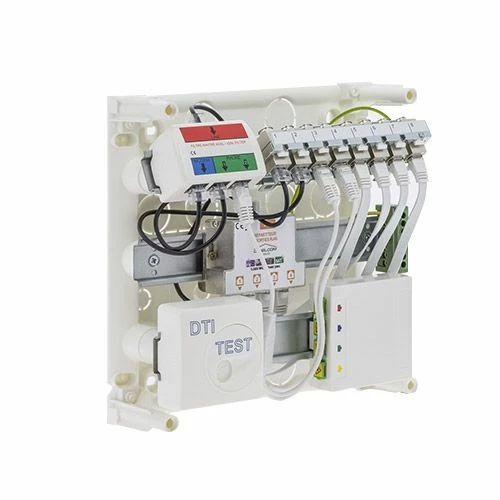 IKEPE Coffret De Communication Grade 2TV - 8RJ45 Avec DTIO 4 IKEPE Coffret De Communication Grade 2TV - 8RJ45 Avec DTIO – Image 2