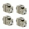 IKEPE Lot De 4 Connecteurs RJ45 Femelle Grade 3TV Cat6a STP 1 IKEPE Lot De 4 Connecteurs RJ45 Femelle Grade 3TV Cat6a STP -123elec Soldes Magasin ikego183 ikepe lot de 4 connecteurs rj45 grade 2tv cat6 femelle