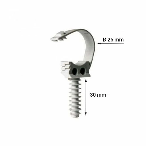 ING FIXATIONS Fix-ring+ Fixation Pour Tube D25 - Boite De 75 - A312000 4 ING FIXATIONS Fix-ring+ Fixation Pour Tube D25 - Boite De 75 - A312000 – Image 2