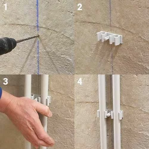 ING FIXATIONS Fix-Ring Fixation Double Pour Gaine ICTA Et Tube D22 à D26 - Boite De 40 - A331200 6 ING FIXATIONS Fix-Ring Fixation Double Pour Gaine ICTA Et Tube D22 à D26 - Boite De 40 - A331200 – Image 4