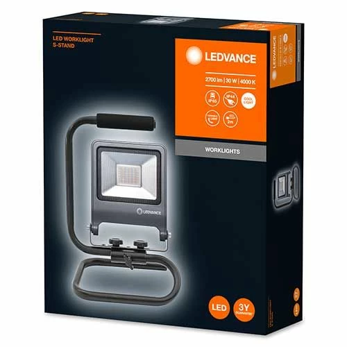 LEDVANCE Projecteur De Chantier LED Worklight 30W 2700lm 4000K IP65 - 213852 6 LEDVANCE Projecteur De Chantier LED Worklight 30W 2700lm 4000K IP65 - 213852 – Image 4