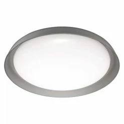 LEDVANCE Plafonnier Intérieur Orbis Smart+ Connecté Dimmable 230V 26W 430mm Gris - 486461