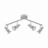 LEDVANCE Rampe LED 4 Spots GU10 230V 4x2,6W 920lm 2700K Argent - 540583 -123elec Soldes Magasin led540583 ledvance rampe led 4 spots gu10 4x2 6w argent