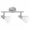 LEDVANCE Rampe LED 2 Spots G9 230V 2x1,9W 400lm 2700K Argent - 540644 -123elec Soldes Magasin led540644 ledvance rampe led 2 spots g9 2x1 9w argent