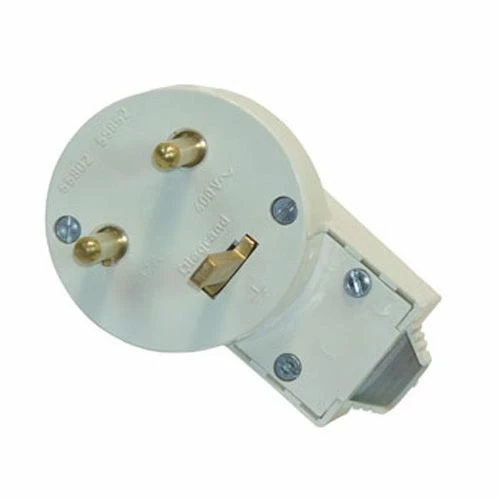 LEGRAND Fiche électrique 20A Avec Terre Et Serre-câble Blanc - 090114 2 LEGRAND Fiche électrique 20A Avec Terre Et Serre-câble Blanc - 090114