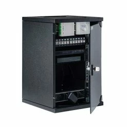 OMELCOM Baie De Brassage Petit Tertiaire 10 Pouces - 12RJ45 - Avec Switch 8 Ports Gb