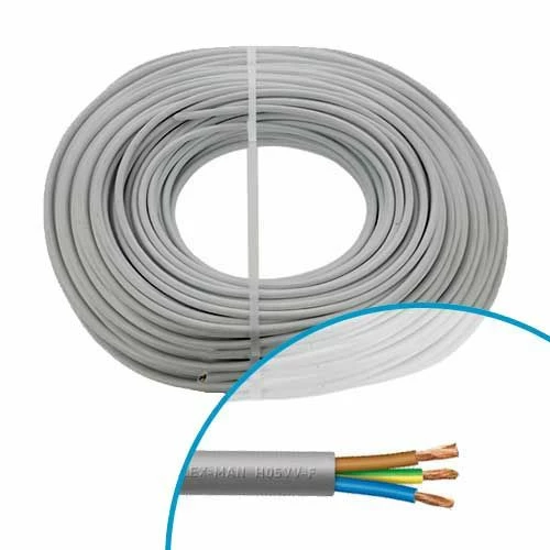 Câble électrique Souple H05VV-F 3G1.5mm² Gris MIGUELEZ - Couronne De 100m 3 Câble électrique Souple H05VV-F 3G1.5mm² Gris MIGUELEZ - Couronne De 100m