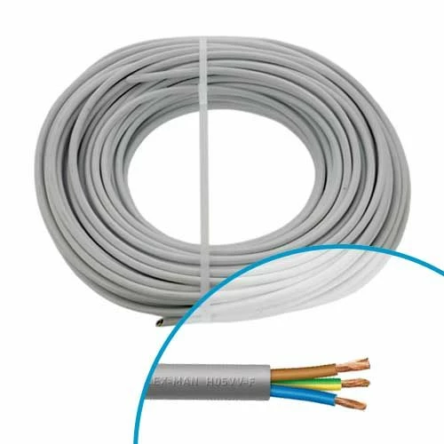 Câble électrique Souple H05VVF 3G1.5mm² Gris MIGUELEZ - Couronne De 50m 3 Câble électrique Souple H05VVF 3G1.5mm² Gris MIGUELEZ - Couronne De 50m
