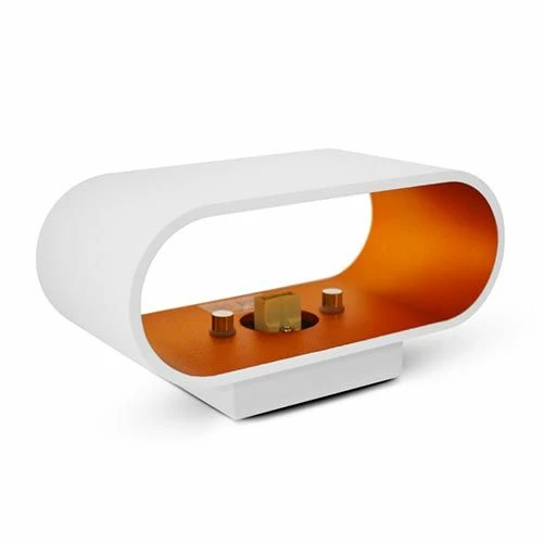 MIIDEX Applique Intérieur Ovale HOYA 230V G9 Blanc Et Doré - 70040 5 MIIDEX Applique Intérieur Ovale HOYA 230V G9 Blanc Et Doré - 70040 – Image 3