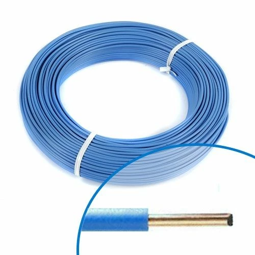 Fil électrique Rigide H07VU 1.5² Bleu - Couronne De 100m 3 Fil électrique Rigide H07VU 1.5² Bleu - Couronne De 100m