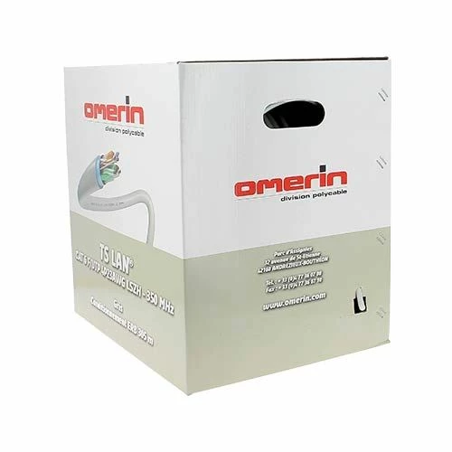 Câble RJ45 Informatique Catégorie 5e F/UTP 4P 350Mhz OMERIN - Box De 305m 4 Câble RJ45 Informatique Catégorie 5e F/UTP 4P 350Mhz OMERIN - Box De 305m – Image 2