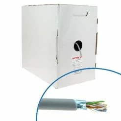 Câble RJ45 Informatique Catégorie 6 F/UTP 4P 350Mhz OMERIN - Box De 305m
