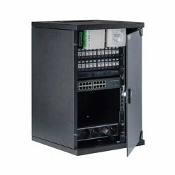 OMELCOM Baie De Brassage Petit Tertiaire 10 Pouces - 24RJ45 - Avec Switch 16 Ports Gb