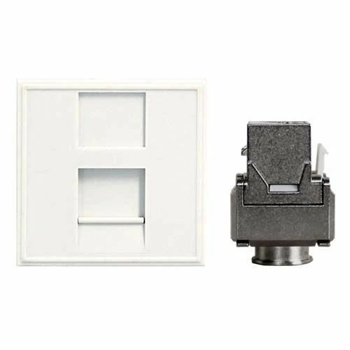 OMELCOM Lot De 4 Prises RJ45 Catégorie 6A - 2 Modules 7 OMELCOM Lot De 4 Prises RJ45 Catégorie 6A - 2 Modules – Image 5