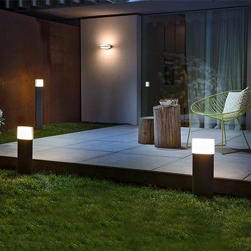 OSRAM Borne Extérieure LED Endura-style Ellipse 230V 13W 890lm 3000°K 50cm Gris Foncé 4 OSRAM Borne Extérieure LED Endura-style Ellipse 230V 13W 890lm 3000°K 50cm Gris Foncé – Image 2