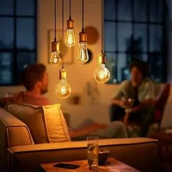 PHILIPS MyLiving Suspension Corde E27 230V 40W Or - 36107/10/PN -123elec Soldes Magasin phi167779 philips myliving suspension corde e27 230v 60w max or 36107 10 pn salon 2