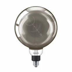 PHILIPS Modern Ampoule LED Filament Dimmable E27 230V 6,5W(=20W) 200lm 1800K LEDbulb Giant Globe - 315396