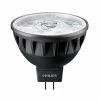 PHILIPS Master Ampoule LED Dimmable GU5.3 36° 12V 7,5W(=43W) 500lm 3000K ExpertColor - 358737 -123elec Soldes Magasin phi358737 philips master ampoule led dimmable gu 12v 500lm 3000k