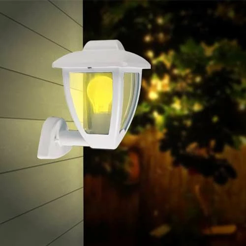 ARLUX Applique Extérieure LED Montante Robin 230V E27 10W Max Blanc - 111883 6 ARLUX Applique Extérieure LED Montante Robin 230V E27 10W Max Blanc - 111883 – Image 4