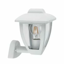 ARLUX Applique Extérieure LED Montante Robin 230V E27 10W Max Blanc - 111883 7 ARLUX Applique Extérieure LED Montante Robin 230V E27 10W Max Blanc - 111883 -123elec Soldes Magasin phn111883 luminaire led exterieur e27 60w blanc 2