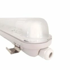 Réglette LED étanche 1 Tube LED 230V 24W 2200lm 150cm Grise -123elec Soldes Magasin phn115024 reglette led etanche 24w 230v 150cm gris