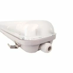 Réglette LED étanche 2 Tubes LED 230V 2x9W 2000lm 60cm Grise -123elec Soldes Magasin phn26018 luminaire led etanche 2 tubes 230v 18w 60cm gris