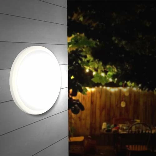 ARLUX Hublot Extérieur LED à Détection Meribel 230V 18W 1600LM 4000K 250mm Blanc/anthracite - 730025 6 ARLUX Hublot Extérieur LED à Détection Meribel 230V 18W 1600LM 4000K 250mm Blanc/anthracite - 730025 – Image 4