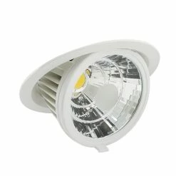 ARLUX Spot LED Escargot Encastrable Et Orientable Agate 230V 35W 3500lm 4000K Blanc - 730074