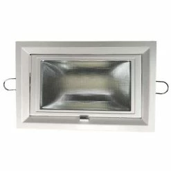 ARLUX Spot LED Escamotable Encastrable Et Orientable Agate 230V 35W 3500lm 4000K Blanc - 730080 -123elec Soldes Magasin phn730080 spot led orientable et encastrable 230v 35w blanc