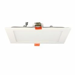 ARLUX Downlight LED Extra Plat à Encastrer Carré Onyx R2 230V 12W 1080lm 4000K 170x170mm Blanc - 731630