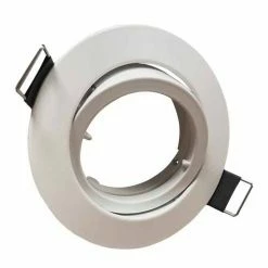 Lot De 3 Spots LED Encastrables Et Orientables 83mm GU10 230V 3x5W 380lm 2700K Blanc -123elec Soldes Magasin phn950037 l3 lot 3 spots led 5w orientable a encastrer gu10 85mm 230v 2