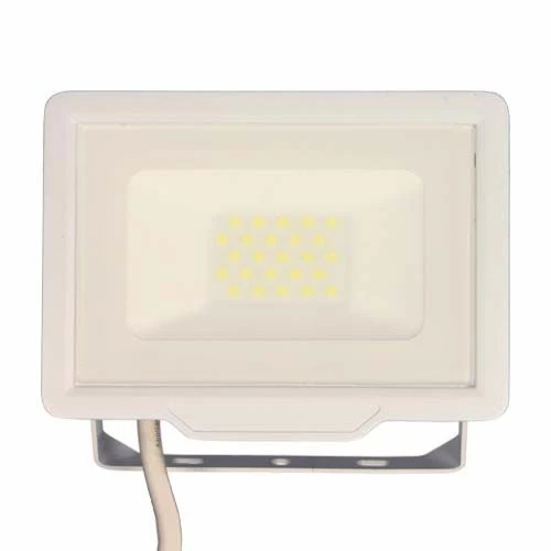 Projecteur Extérieur LED Extra Plat Précâblé 230V 20W 1700lm 4000K Blanc 4 Projecteur Extérieur LED Extra Plat Précâblé 230V 20W 1700lm 4000K Blanc – Image 2
